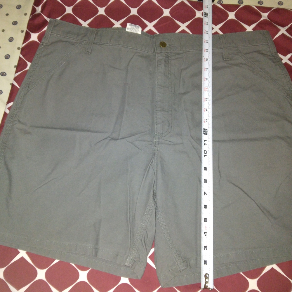 Carhartt Men's Charcoal Flat Front Shorts
